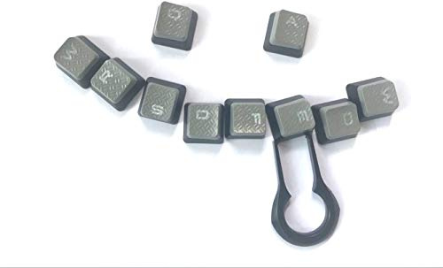 LZYDD FPS Tastenkappen mit Hintergrundbeleuchtung für Corsair K70RGB K70 K95 K90 K65 K63 Gaming-Tastaturen Cherry Key Switches