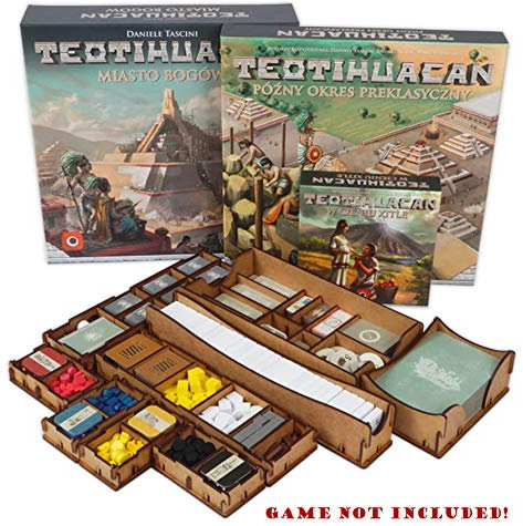 docsmagic.de Organizer Insert for Teotihuacan : City of Gods Box - Einsatz