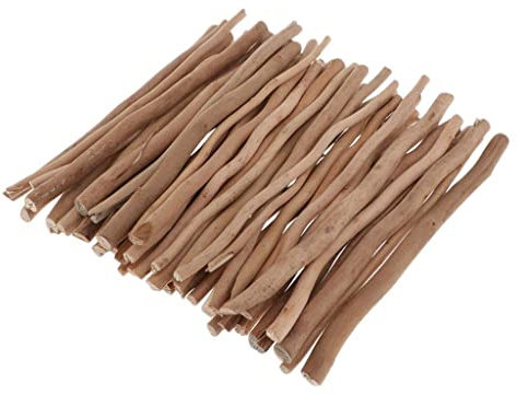 zalati Baumzweige 50 Stück natürliche Holzstäbe für DIY Fotografie Puppenhaus Dekoration