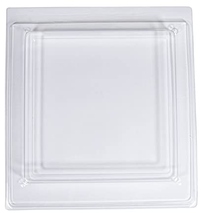 Rayher Moule carré en silicone, 1 pce., 25x25x2cm, béton créatif, Raysin, résine époxy, décoration, plateau -36128000