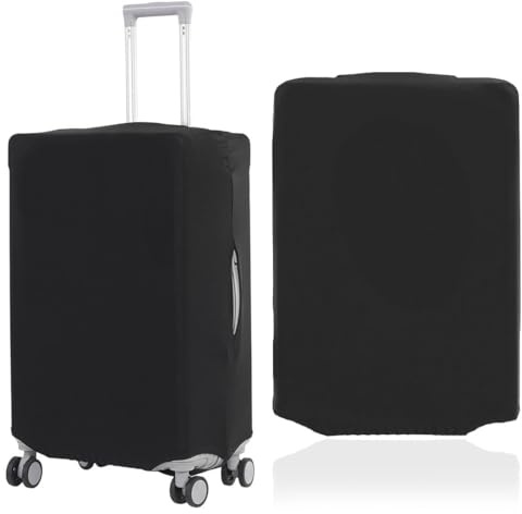 COYUN 1 Piezas Funda Maleta, Funda Protectora para Maleta, Funda Protectora de Equipaje, Fundas Maletas de Viaje, Funda Maleta Grande, Funda para Maletas de Viaje, Cubierta de Prueba de Polvo(Noir, L)