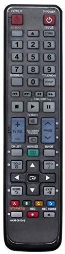 ALLIMITY AK59-00104S Télécommande Remplacer pour Samsung Blu-Ray Disc Player BD-C8200 BD-C8500 BD-C8500M BD-C8500S BD-C8900M