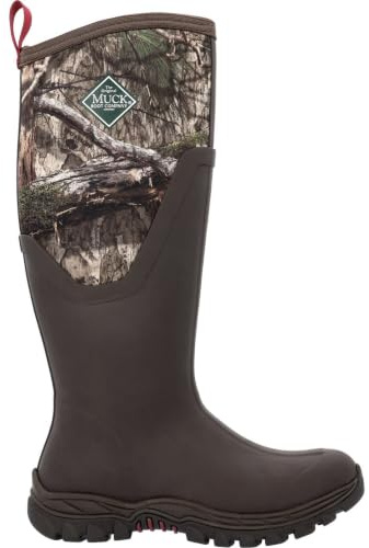 MUCK Women's Mossy Oak® Country DNA™ Arctic Sport II Tall Boot, Brown, Size 10(M)