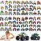 Monster Truck Tattoo Kinder, Tattoos für Kinder Jungen, 10 Monster Truck Tattoos für Kinder Jungen, Cool Monster Trucks Kindertattoos Sticker für Kinder Jungs Party Mitgebsel Kindergeburtstag
