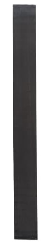 Fockety Guitare électrique dans la Guitare, en Bois D'ébétque en Bois de Bricolage de Fabrication de Placon, Remplacement de Manche en Blanc pour Basse électrique Guitare à Cordes à (Black)