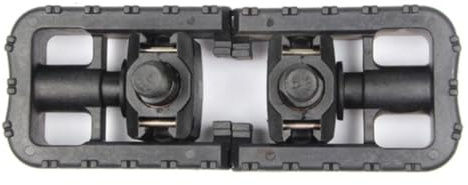 Cabilock Pedales Plegables para Paseos Recreativos y Desplazamientos Pack de 2 Piezas Plataforma de Metal y Plástico, Antideslizantes y Cómodos para Bicicleta de Montaña y BMX