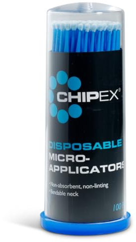 Chipex Ultra Precise Car Paint Touch Up Microbrushes - 100 Pack