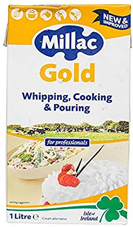 Millac UHT Gold Double Cream Alternative - 1x1ltr