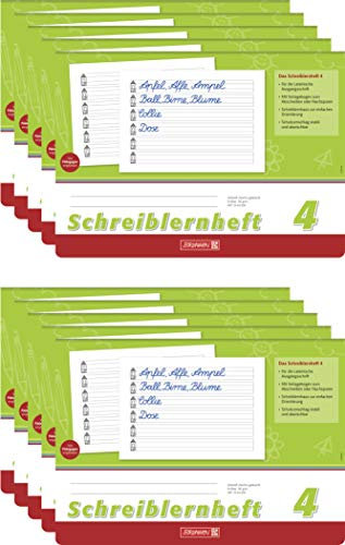 Brunnen Schreiblernheft (10, Lineatur 4)