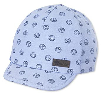 Sterntaler Baby Jungen Schirmmütze - Anker Motiv, himmelblau, 49