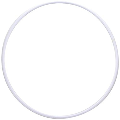 Aro de Plástico para Gimnasia Indigo Blanco