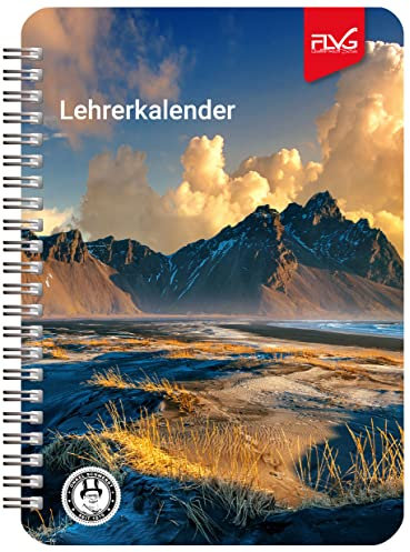 FLVG A5 Lehrerkalender 2025/2026 Lehrer Kalender A5 Berge Onkel Schwerdt