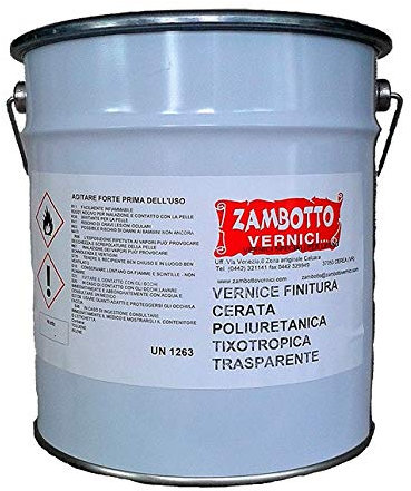 3 Litre Waxed Finish Transparent Thixotropic Polyurethane + 1.5 Litre Catalyst, Satin 30 Gloss