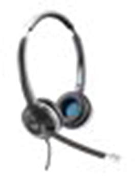 Cisco Headset 532, kabelgebundenes Dual-On-Ear-Schnellverschluss-Headset mit USB-C-Adapter, dunkelgrau, 2 Jahre Garantie mit beschränkter Haftung (CP-HS-W-532-USBC=)