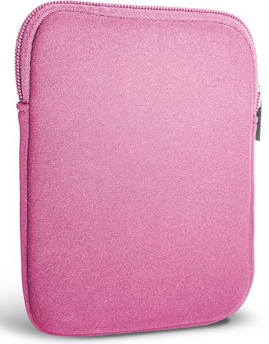 MyGadget Pochette en Néoprène pour Tablette jusqu'à 6,8 Pouces [ 19 x 13,5 cm ] – Housse de Protection Compatible avec Kindle Paperwhite [ 2024 ] | Tolino Vision 1-4 | Shine 1-3 – Rose