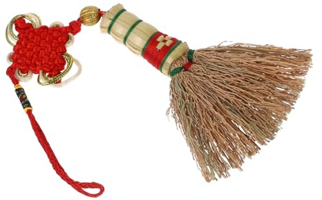 Cabilock Scopa Decorativa in Paglia Per Feste Scopa Sospesa Da Parete o Adorabile Interni Esterni