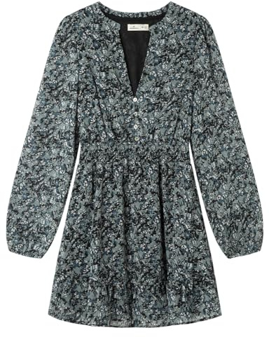 Springfield Nueva Camisa De Estructura con Bordado De Árboles, Verde, 40