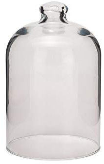 SWEET HOME Campana cloche in vetro trasparente alta per dolci e frutta cod.CC00522LU cm 17h diam.11 by Varotto & Co.
