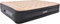 AVENLI Colchón Indoor Hinchable High Raised Queen Size 203 x 157 x 47 cm, Flocado Negro y Beige con Bomba eléctrica integrada y Bolsa