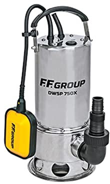Pompa sommergibile inox per acqua sporca 750W DWSP 750X FF GROUP