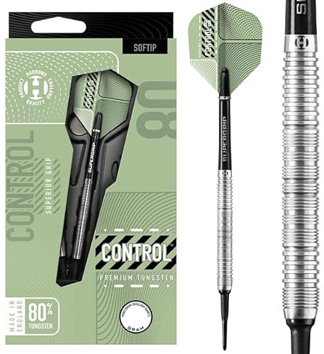 Harrows Control Parallel 80% Soft Darts 20G