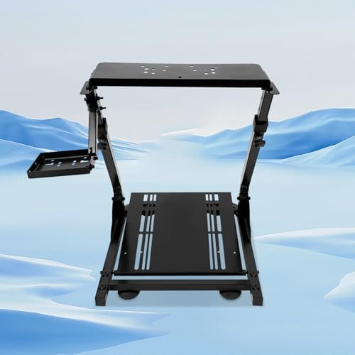 TAPMING Lenkradständer Gaming Wheel Stand Racing Schalthebel Höhenverstellbarer für Logitech G25 G27 G29 G920 G923