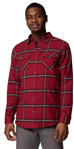 Columbia Bearmouth Springs - Camisa de Franela de Manga Larga para Hombre