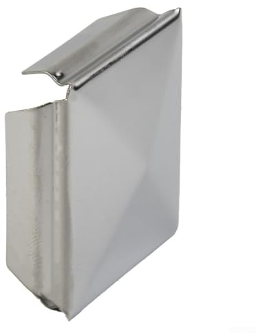 Honseadek Tapa de poste de acero inoxidable, cubierta de pirámide galvanizada, protección cuadrada, accesorios para sombrero, columna simple para postes al aire libre, vallas, posición resistente a la