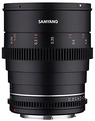 Samyang VDSLR 24mm T1.5 MK2 SLR Objectif Standard Noir