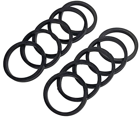 Gummiringe für Sternverschlüsse | 25 mm und 30 mm | 10 Stück | Ersatz für Ringe Kurzhantel und Langhanteln | Ersatzteil | Langlebig