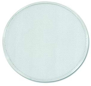 MCM service Retina Spargifiamma in Alluminio per Pizza, Pane e Altro-Diametro 33 cm, Argento