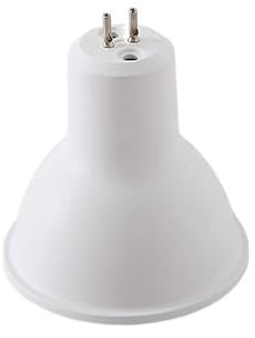 DHAEY fortunate lights 20pcs/lot AC220V Spotlights Source Led Bulbs Spotlights Recessed Gu10/G5.3/Mr16 Light Cups (Size : G5.3 white PC cover)