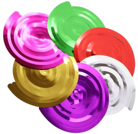 36 Pezzi Decorazione a Spirale, Decorazioni Festa Soffitto Multicolore, Spirali Pendenti Riutilizzabili, Stelle Filanti per Compleanni, Matrimoni, Feste Bambini, Serpentinas Fiesta e Addobbi
