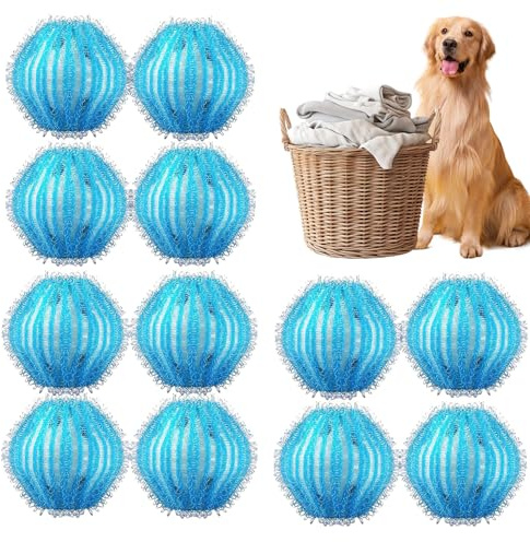 12 pezzi sicuro per la rimozione dei peli di animali, lavatrici, per la lavatrice, per rimuovere i peli di animali domestici
