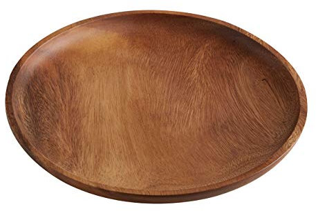 Premier Housewares Assiette en bois d'acacia Marron 3 x 26 x 26 cm