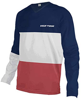 UGLY FROG Downhill Jersey Motorbikes Protective Clothing Long Sleeve Winter Fleece Warm Cycling Retro Bike Shirt SJFZR16