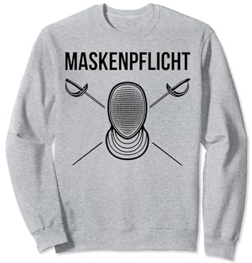 Fencing Mask Duty Degen Fencing Mask Sword Battle Sabre Sweatshirt