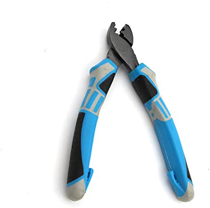 Klemmhülsen-Zange Angeln mit Komfortgriffen Crimping Pliers ca. 15,3cm