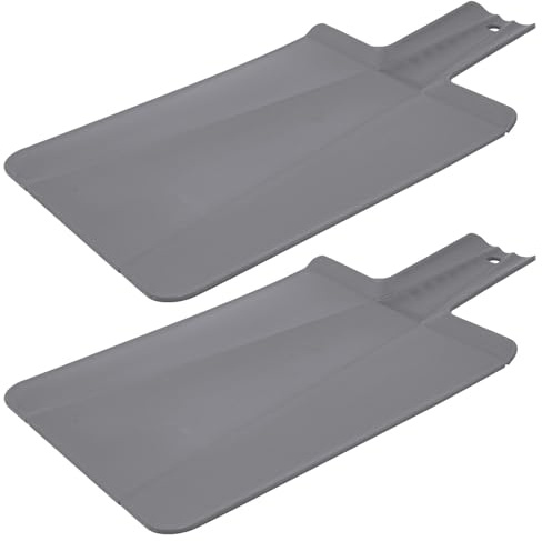 Westmark Schneidebretter Flexi – 2 hochwertige Schneideunterlagen zum einfachen Schneiden von Lebensmitteln, klappbar – Grau, 637 x 21 x 0,4 cm, 21822E3
