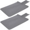 Westmark Schneidebretter Flexi – 2 hochwertige Schneideunterlagen zum einfachen Schneiden von Lebensmitteln, klappbar – Grau, 637 x 21 x 0,4 cm, 21822E3