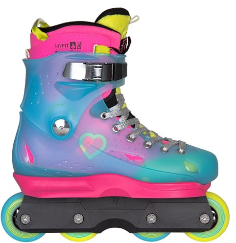 Playlife Aggressive Inline Skate Robbie Pitts, für Street, Skatepark und Halfpipe, für Damen und Herren