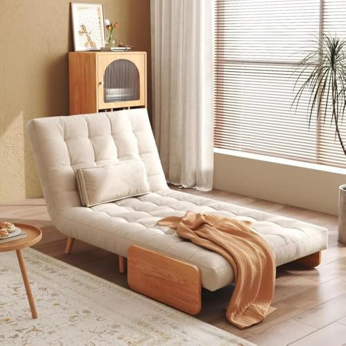 CBHHMO Silla Estilo WABI-sabi, Cama Cama, sofá Cama futón 3 en 1, Chaise Lounge Convertible, sofá Cama futones reclinables, Muebles for el hogar, sofá Silla for salón Sala de Estar