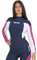 Seac RAA Long Evo Lady Rash Guard UV-Schutz-Shirt zum Schnorcheln und Schwimmen Langarm für Damen