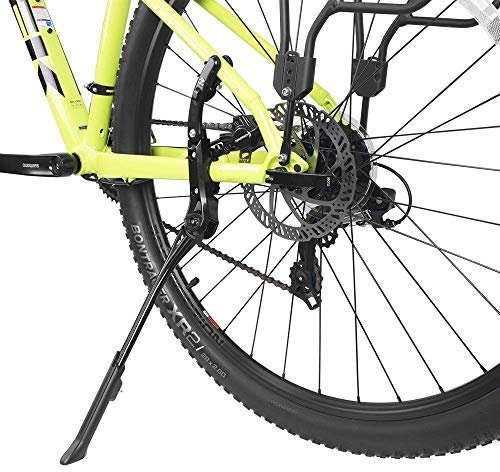 BV Fahrradständer für Mountainbike, Rennrad, BMX, MTB, 61 cm – 73,7 cm (24-29 Zoll), verstellbar, Rückseite aus Legierung, rutschfest