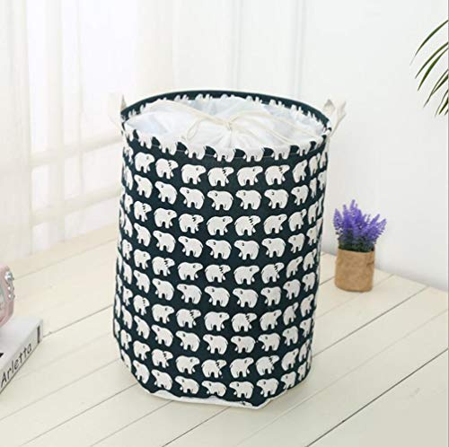 RTYU Pokemon35*45Cm Fabric Large Bundle Toy Storage Bucket Clothing Storage Basket,bear