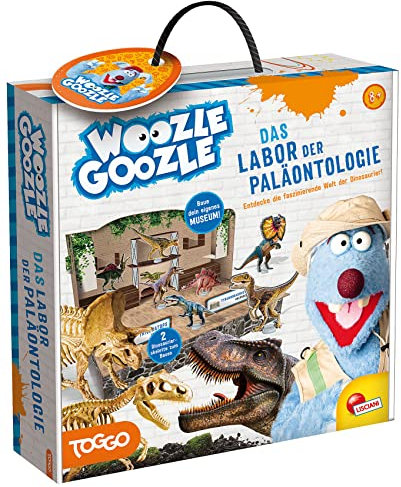Lisciani - WOOZLE GOOZLE: Das Abenteuer der Paläontologie – Entdecke die faszinierende Welt der Dinosaurier! Experimentierset für Einsteiger und Kinder ab 8 Jahren.