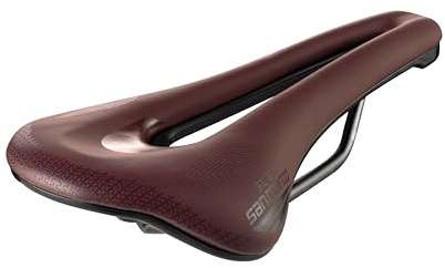 Selle San Marco SHORTFIT 2.0 Supercomfort Racing – Gravel & Bikepacking Cykelsadel, Lätt, Bekväm, Anatomiskt Hål, Extra Gellager, Tålig Stålram