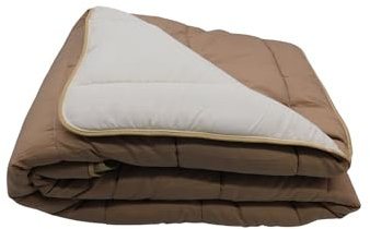 Mortreux Couette Légère Beige/Sable - 2 Personnes 240 x 260 - Spécial été