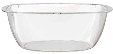 Facial Cleansing Washbasin, Easy to Multifunctional Double Handle Bathroom Washbasin for Home (M)