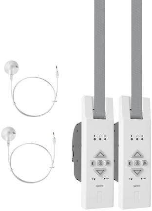 MATOFIX Elektrischer Gurtwickler + Sonnensensor 1m bis 45 kg und 23mm Gurtbreite, inkl. Netzstecker, Wickelkapazität bis 6,3m, Unterputz universal elektrischer Rollladenantrieb Zeitautomatik (1)